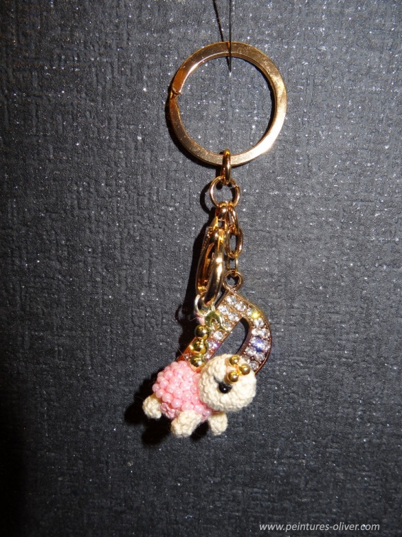 un porte- clef personnalisé